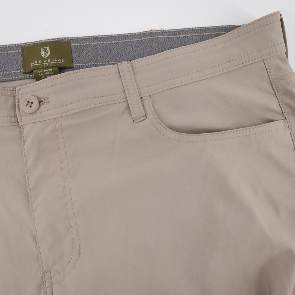 Rorie Whelan Performance Golf Pants Tan Men 40x30 - Picture 1 of 12